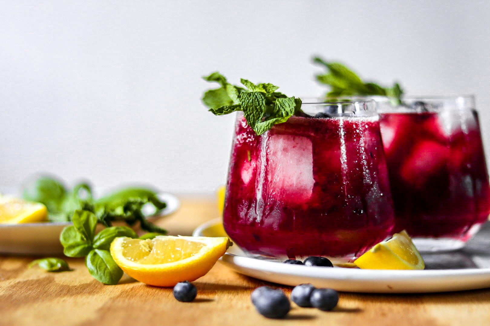 Balsamic Blueberry Basil Smash – The Foul-Mouth Gourmet