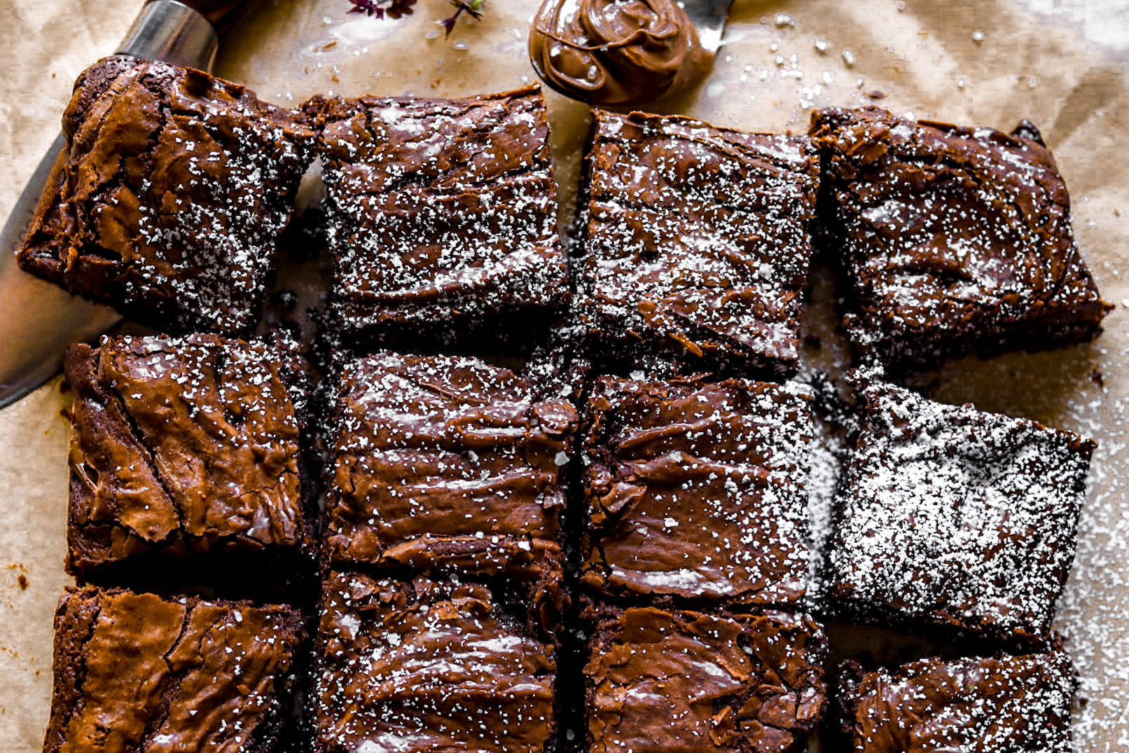 Crinkle Top Brownies. - Half Baked Harvest